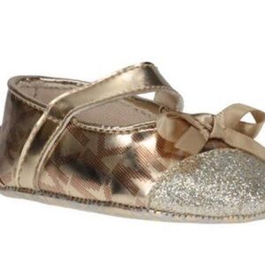 MICHAEL KORS - BABY GIRL JESSA, SOFT GOLD NWT